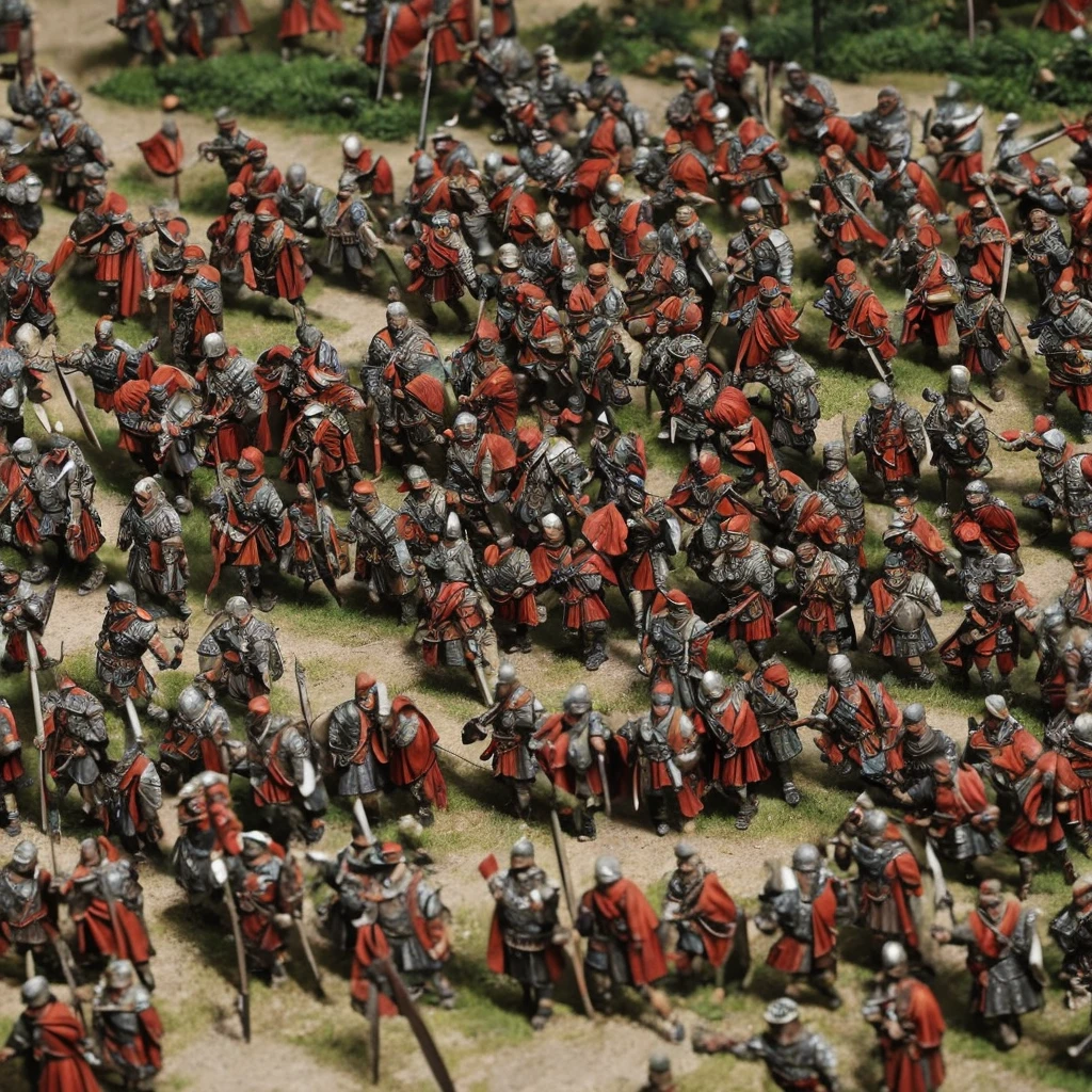 Roman Legion, Fighting vs Zombies, Roma, high detailed, intrincate details, 8k, detailed legionary armor, detailed legionary army, detailed legionary weapons,