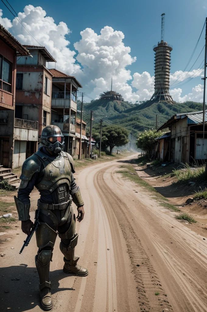 Create what it would be like if Fallout took place in Pernambuco (