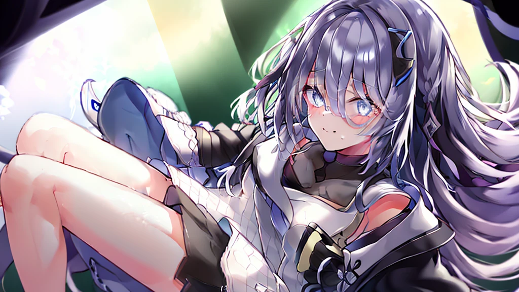 a beautiful anime girl with grey hair, erotic pose, spreading legs, tongue out, wet clothes, (best quality,4k,8k,highres,masterpiece:1.2),ultra-detailed,(realistic,photorealistic,photo-realistic:1.37),1girl,detailed face,beautiful detailed eyes,beautiful detailed lips,extremely detailed eyes and face,longeyelashes,sensual,seductive,provocative,erotic,revealing clothes,wet clothes, dripping,detailed background,cinematic lighting,highly detailed,hyper realistic,vibrant colors,dramatic lighting,