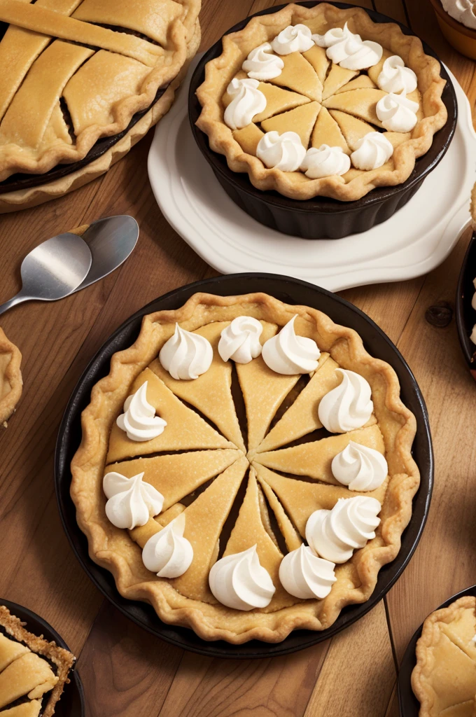A logo of sweet pies
