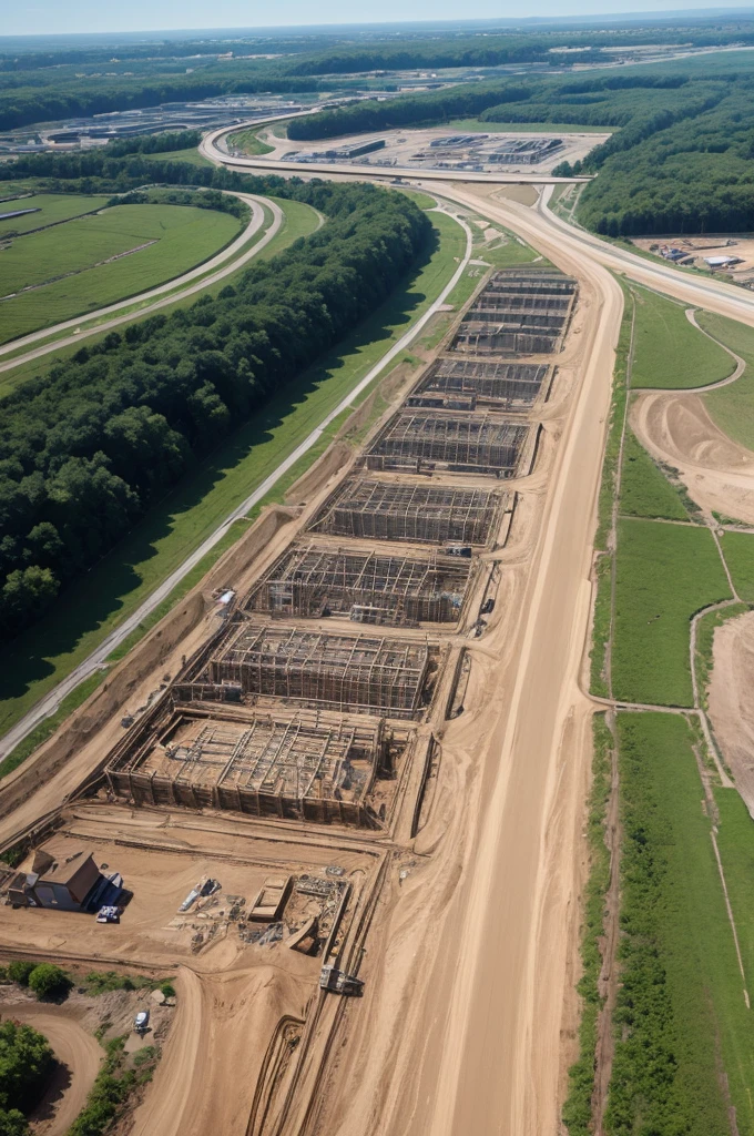 land under construction