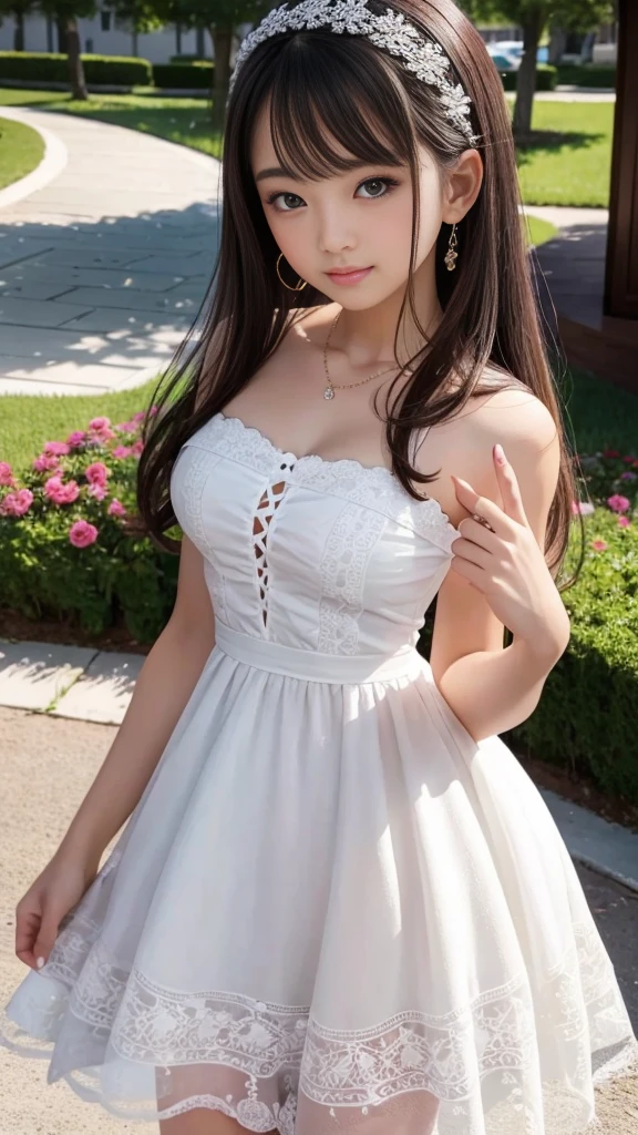 ((Beautiful girl's sexual situation:1.3)), (Petite and slender body line)、Beautiful breasts、Thin thighs、Small beautiful butt、Narrow waist, (Detailed eyes and face:1.2, Professional photography techniques)、(Perfect Anatomy)、(Gaze at the viewer、Baby Face:1.3、Shy face:1.2、blush:1.2)、(Highest quality、Highest quality、Masterpiece、Ultra high definition、Reality)、(Detailed hands:1.2、Anatomically correct hand:1.1、Beautiful little hands of a girl:1.3)、(Dynamic Pose:1.2)、(Short Hair、Smooth, straight, beautiful hair:1.3)