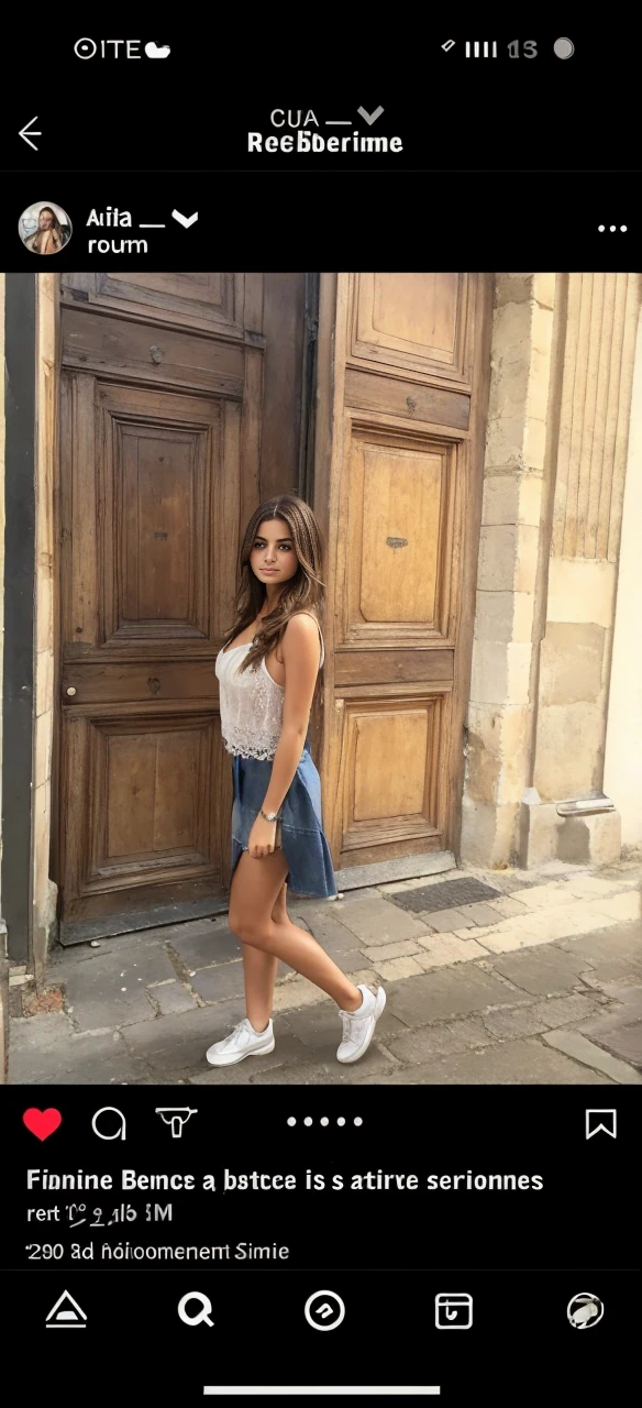 cue de femme brune en sous vêtement  