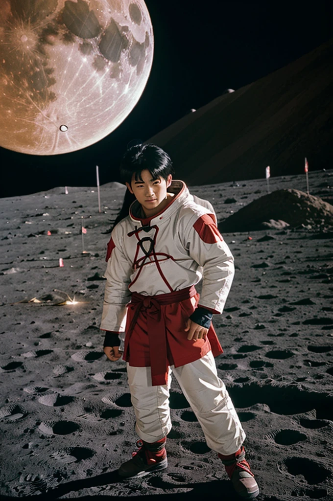Inuyasha on the moon