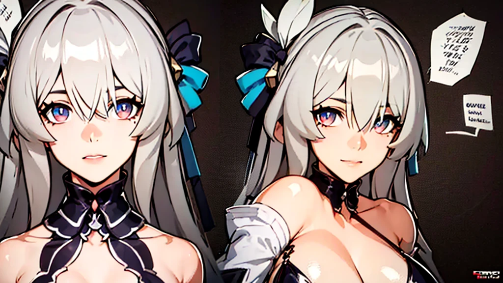 a beautiful anime girl with grey hair, erotic pose, (best quality,4k,8k,highres,masterpiece:1.2),ultra-detailed,(realistic,photorealistic,photo-realistic:1.37),1girl,detailed face,beautiful detailed eyes,beautiful detailed lips,extremely detailed eyes and face,longeyelashes,sensual,seductive,provocative,erotic,revealing clothes, dripping,detailed background,highly detailed, full body