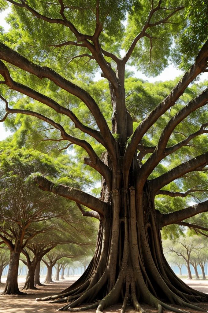 banyan tree looks like a ship