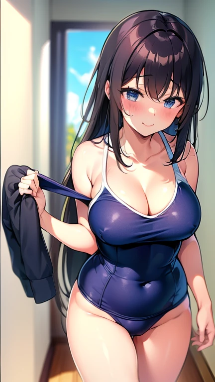 School Swimsuit、tits、Sexy