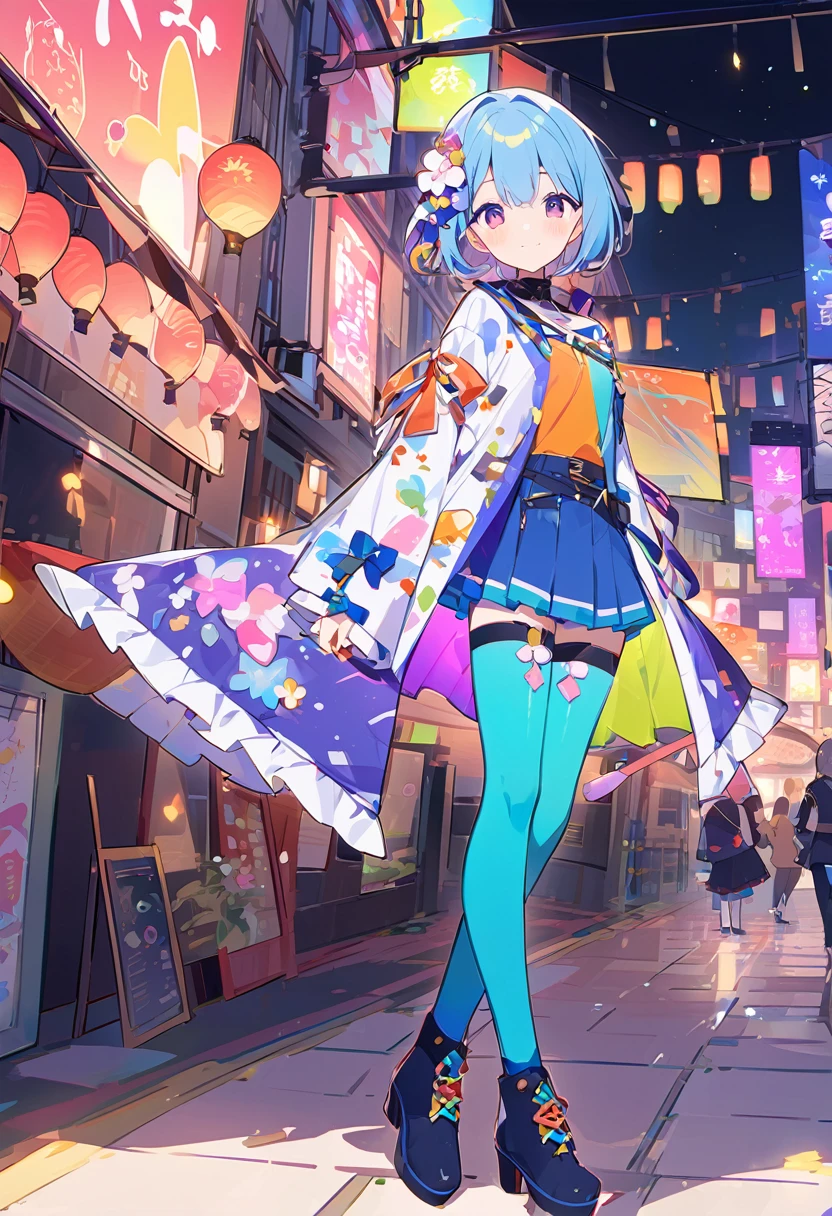 (傑作, 品質, Best 品質 at best, 公式アート, 美しくて美しい:1.2),白い肌の, 大規模, 筋肉質な女の子,, 攻撃的, 誇りに思う,長さ, ウェーブのかかった白い髪,ロングダークブルーコート ,マフラー,金色の装飾,大きな尻尾,ズボン,動物の耳,巨大な剣,長さ boots,暖かい衣類,大きいサイズの服,