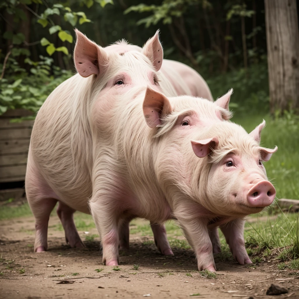 pig photograph whole