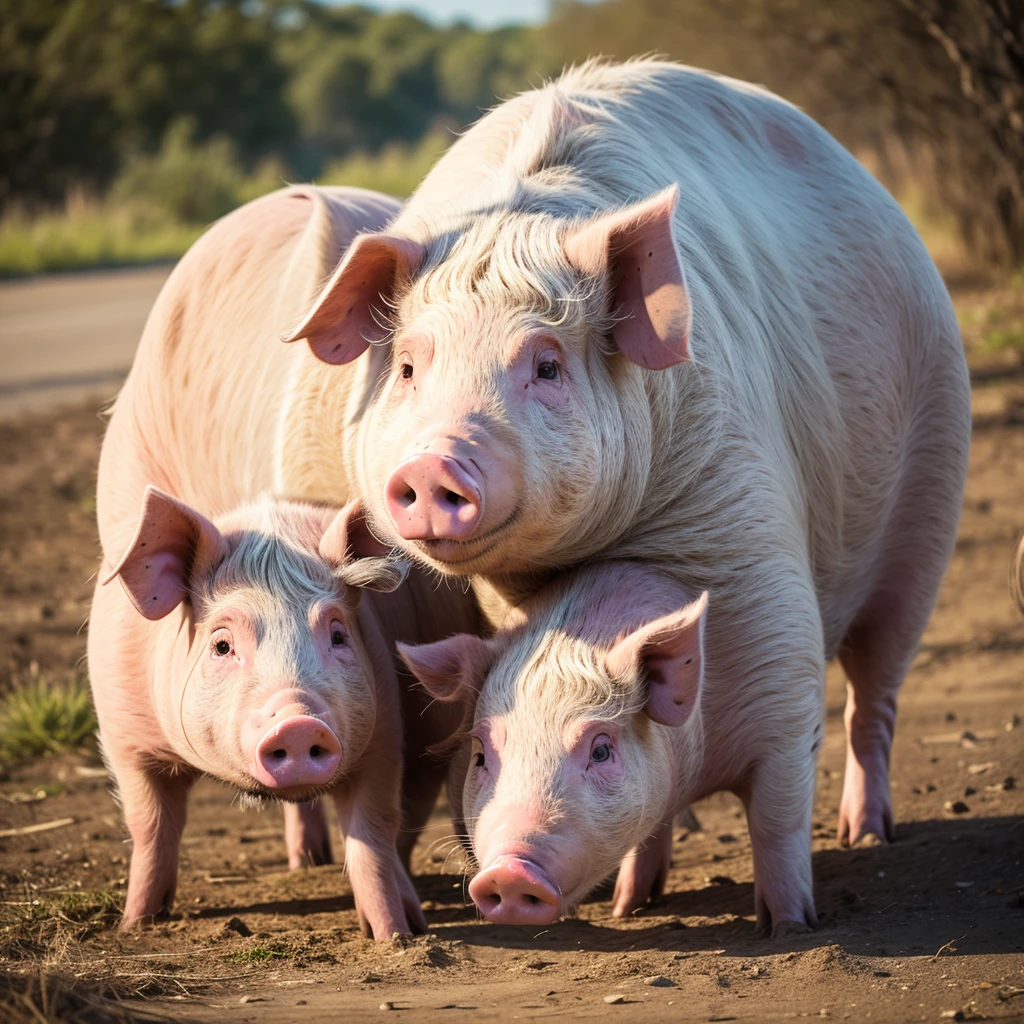 pig photograph whole