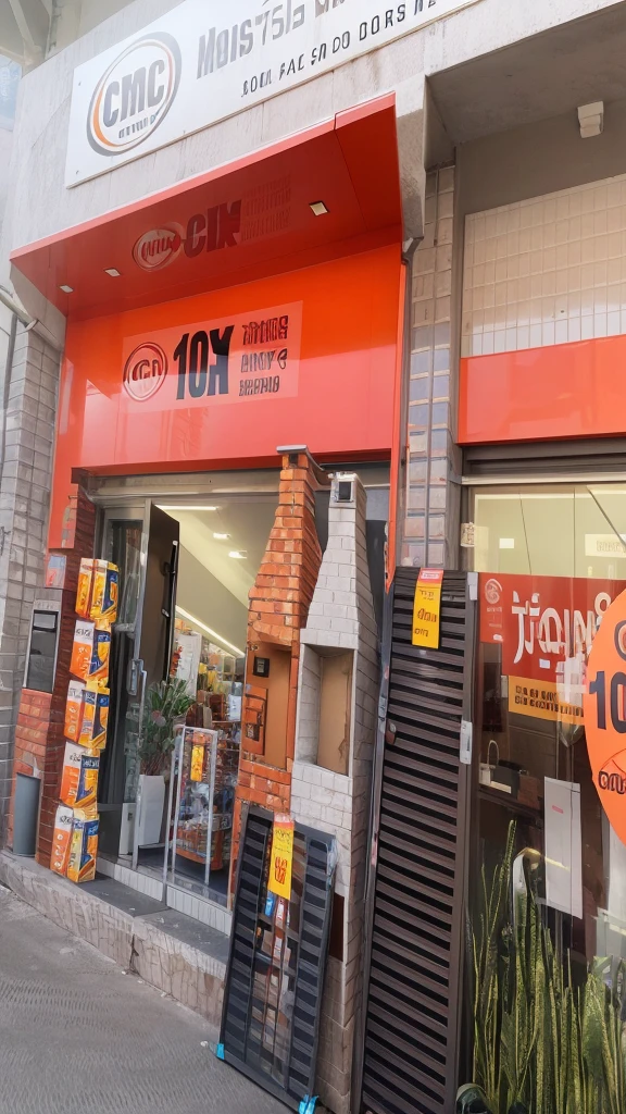CMC Store, 3d, fund, orange