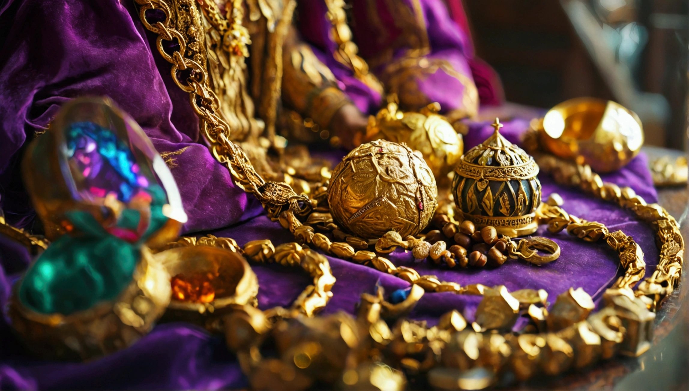 Image of King Solomon and his wealth