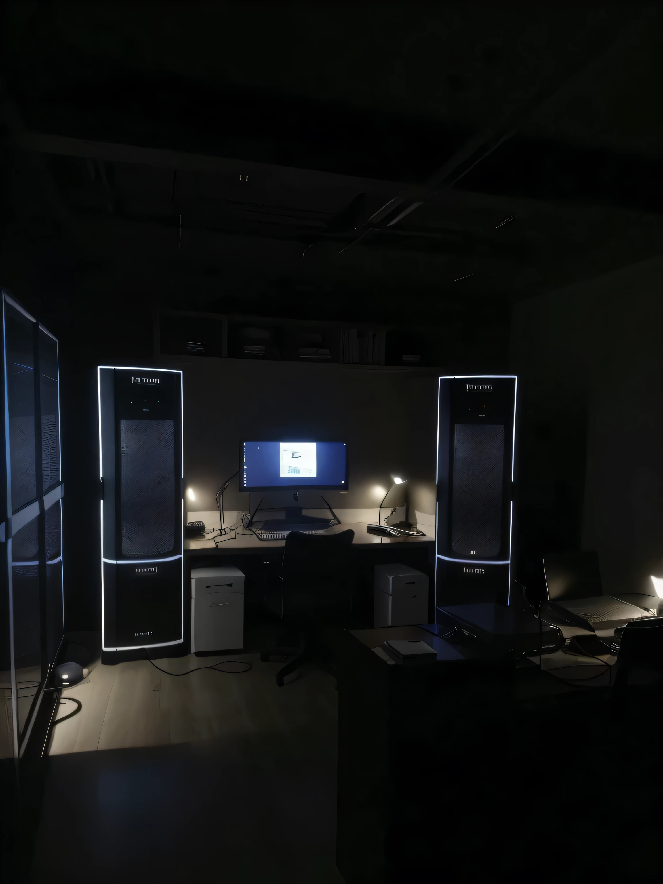 improve focus on quality in general and servers...also leave 3 monitors together on the table and put technology on the servers to make it look more expensive