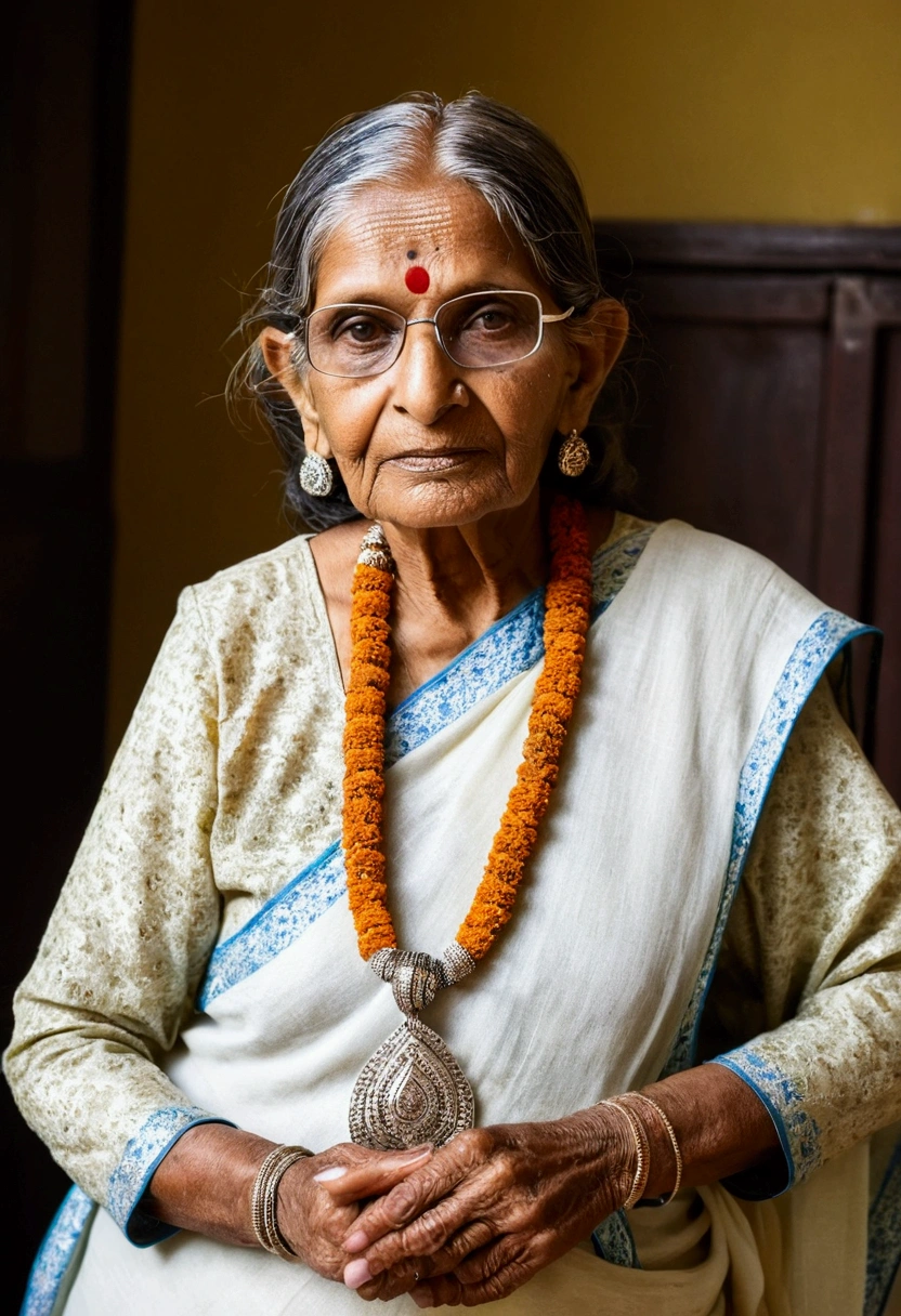 Indian 80 year old granny 