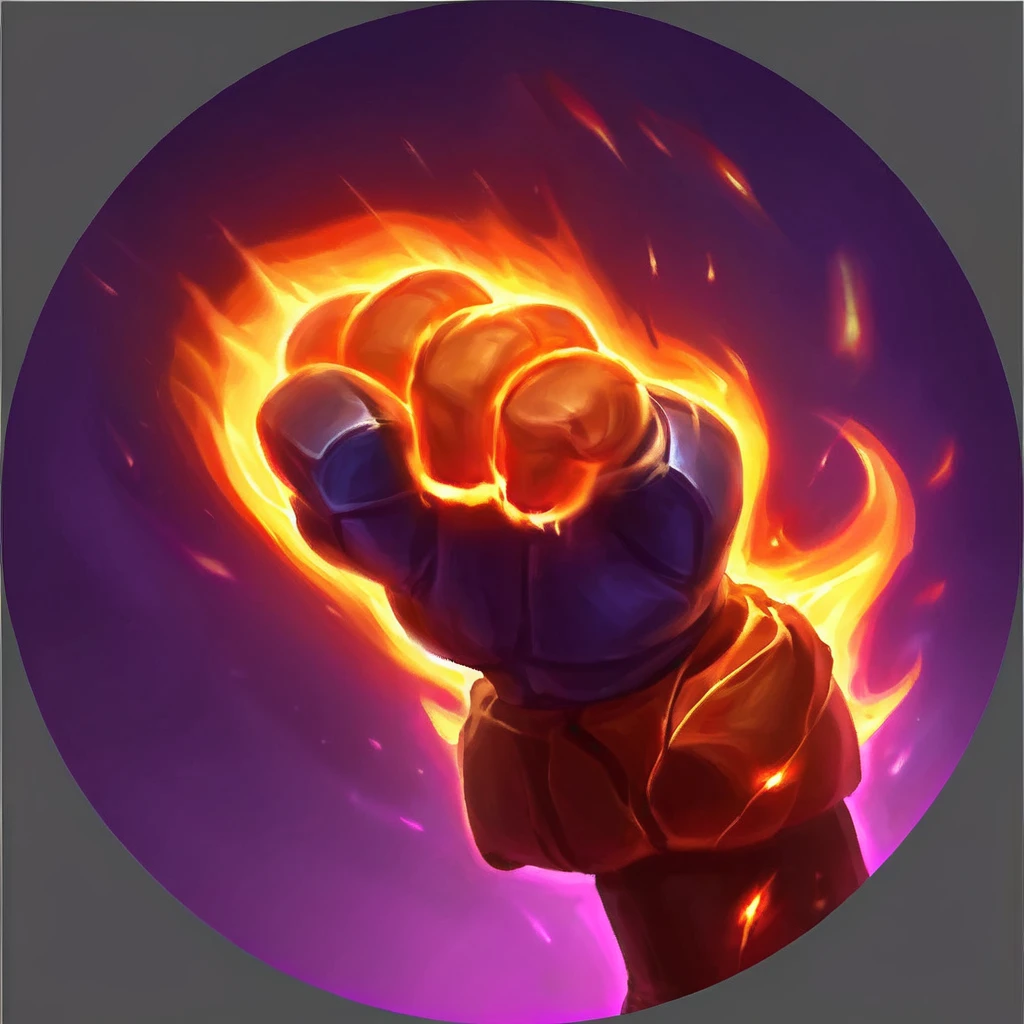 Icons, I want a burning fist
