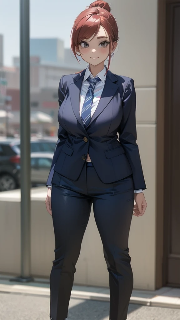 1 girl, looking directly at viewer, , business attire, highly detailed , tan skin