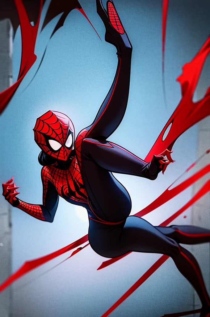 Spider woman full body