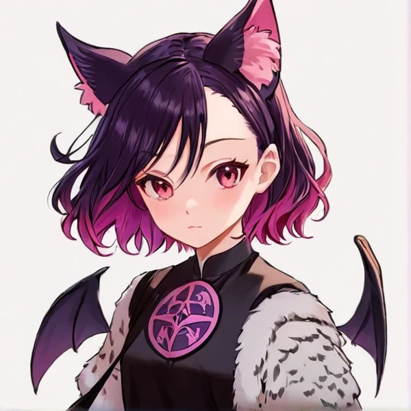 make a demon slayer character based off lilith with owl wings and cat ears