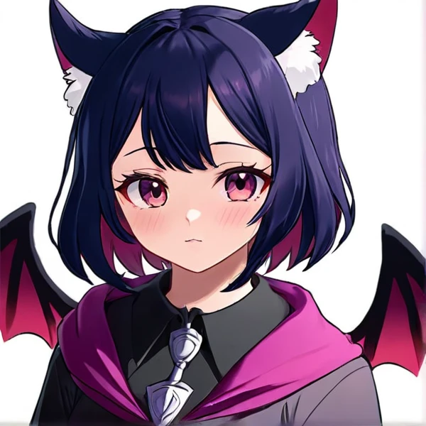 make a demon slayer character based off lilith with owl wings and cat ears