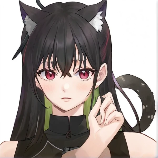 make a demon slayer character based off lilith with owl wings and cat ears