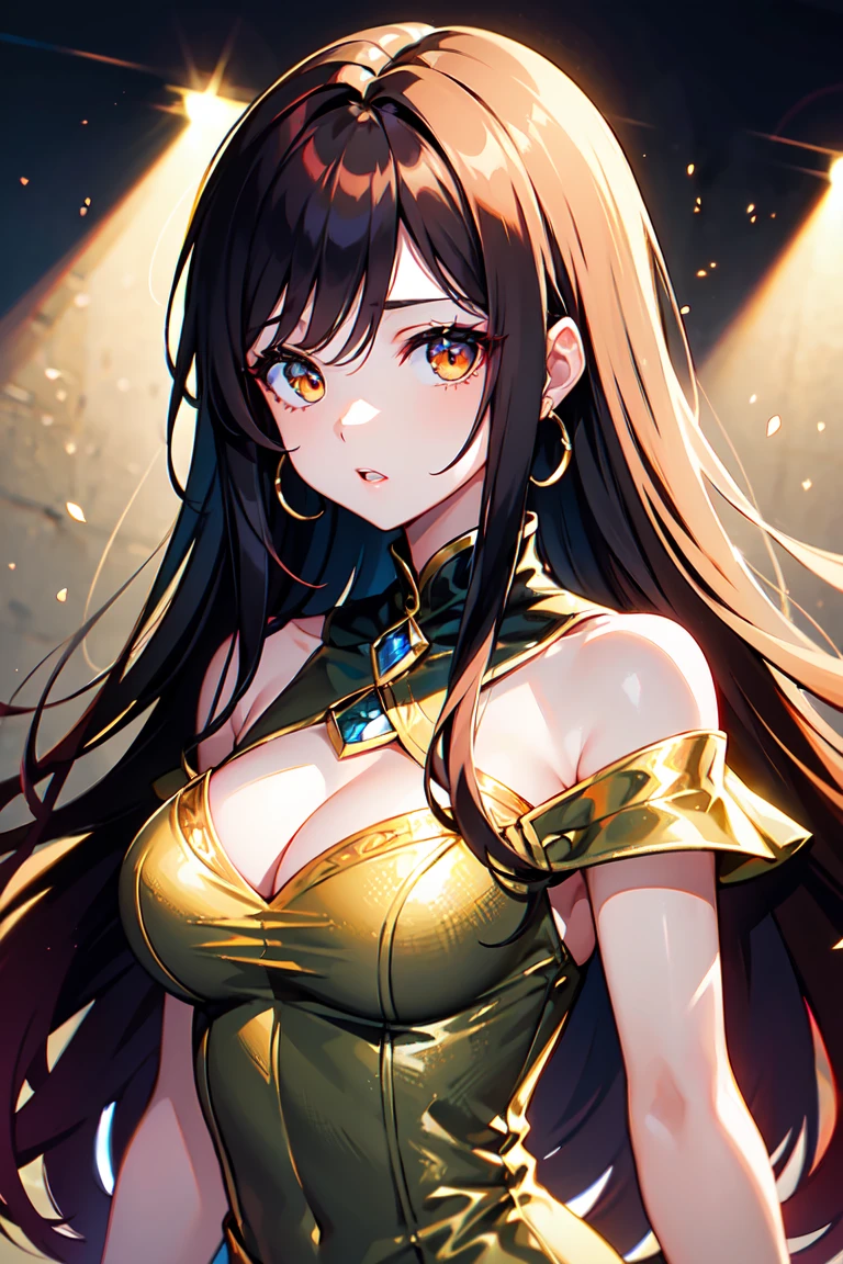 1 female、{{{{ruby red hair、long hair、streight hair}}}}、{{{RED and GOLD eyes}}}、thick lips、White dress、off shoulder、slim、valley、big breasts、sunlight、(((upper body))), detailed eyes, red and gold eyes, {{{wihout background, no background}}}, {{{white background}}} masterpiece、ultra high resolution、perfect lighting、16k, RED AND GOLD EYES (Her eyes are red at the top and gold at the bottom) 