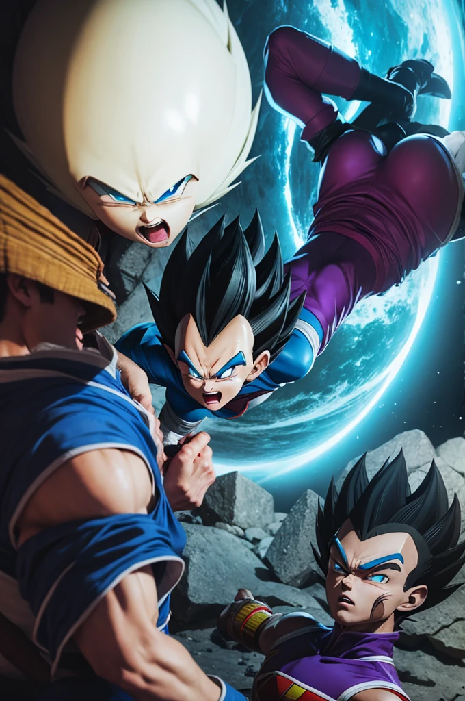 Zamas killing Vegeta