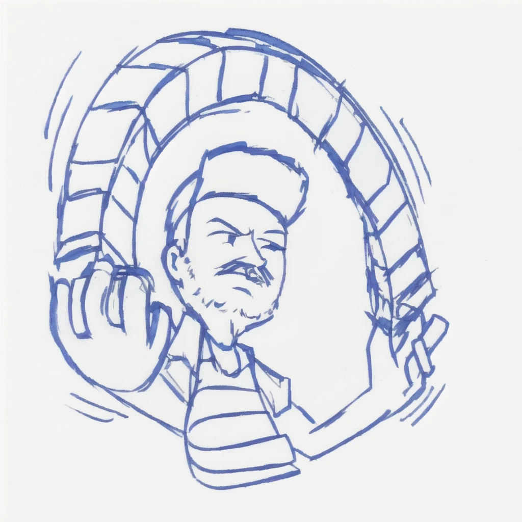 drawing of a man with a beard and a hat  juggling with cards, drawn in Pokemon style, playful man, very artistic pose, hand drawn animation, heavy gesture style, 