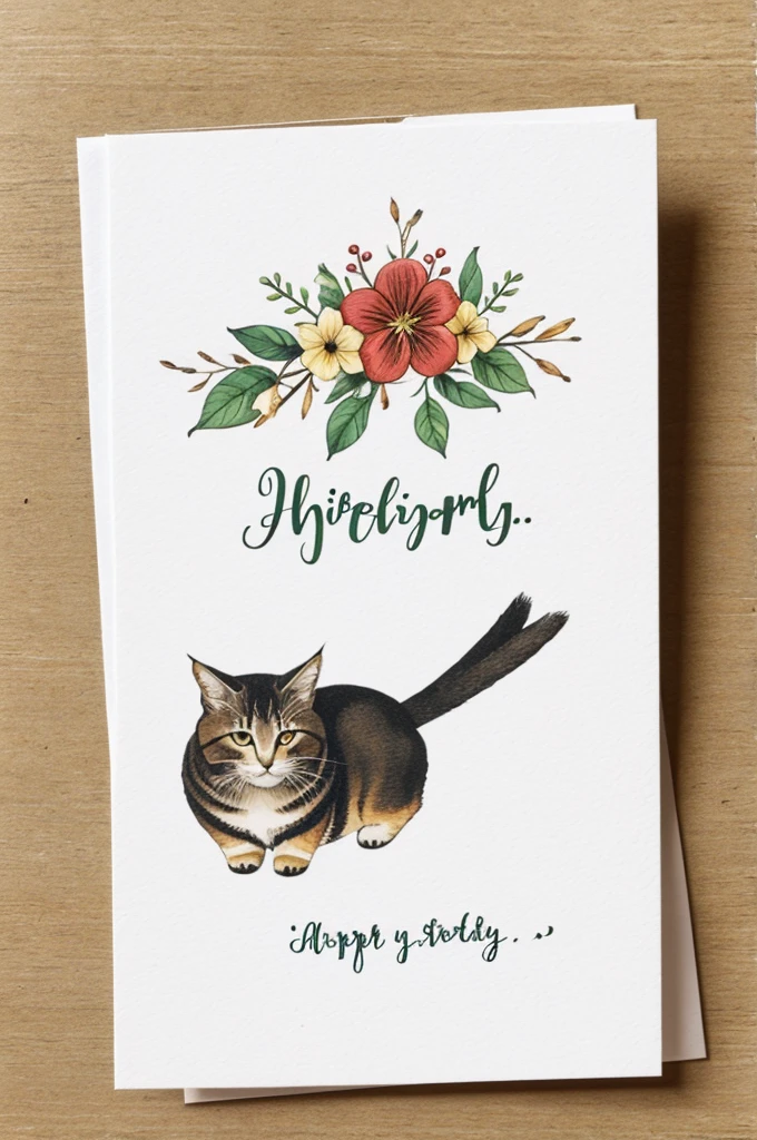 a greeting card