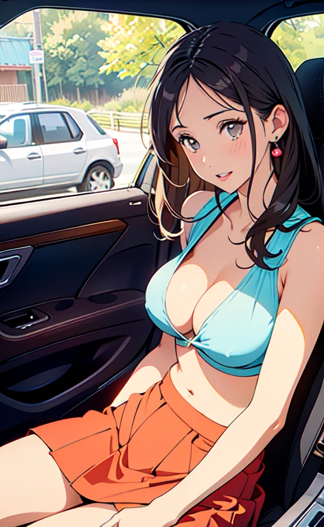 Photo of a hot and  tall Lucy Pinder  , a hot MOM with a small son (Shota)  inside a car, A nine-year-old boy penetrating and holding her by her  , son penetrating her with his  (agarrar) ((agarrar el pecho)) in the car ,  MOM in miniskirt inside a car showing her , Modelo Mujer Latina Alta profesora , La mejor calidad, ojos expresivos, Cara perfecta, cheerleader teacher and her little son  in a car , Son penetrating mom  with  , Mom  in the car , exposed ,