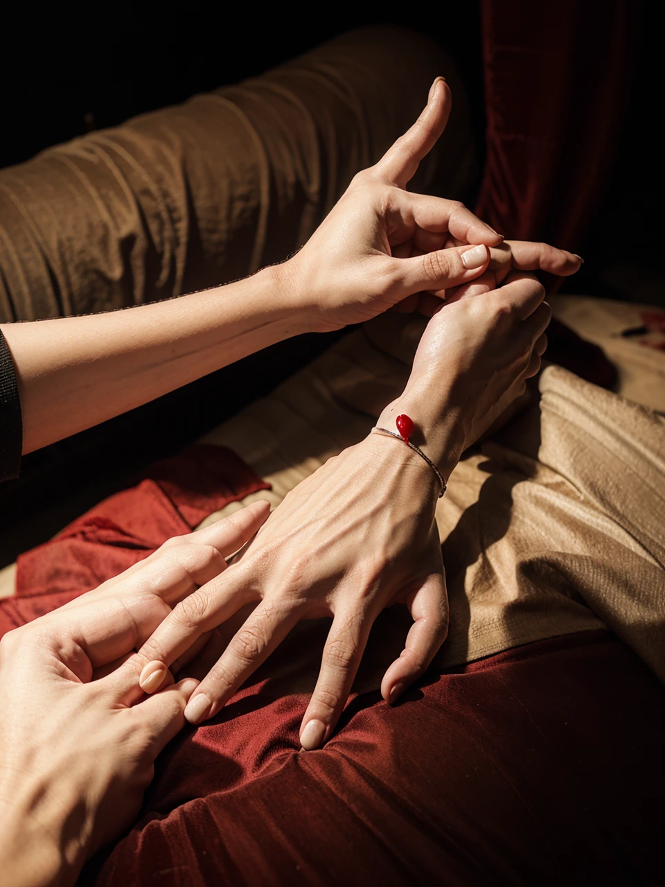 Cut this hand and more blood