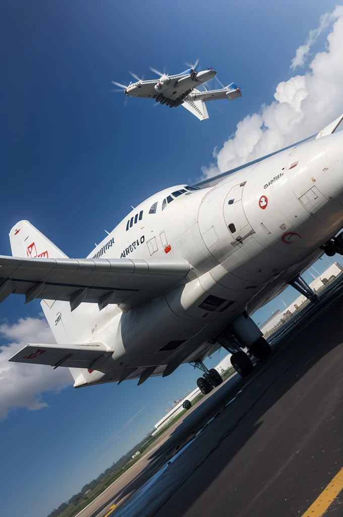 antonov an-225 mrya red