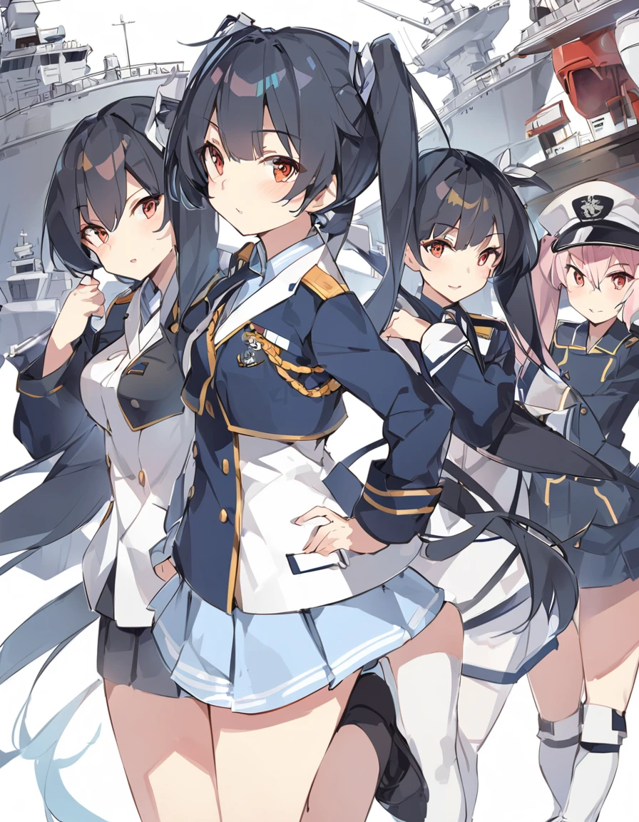 Light Cruiser Kashima,Training Cruiser Kashima,Shipgirl,Fleet Collection,Kantai Collection,Cosplay,Twin tails,uniform,Fleet Collection -Kantai Collection- 鹿島,
