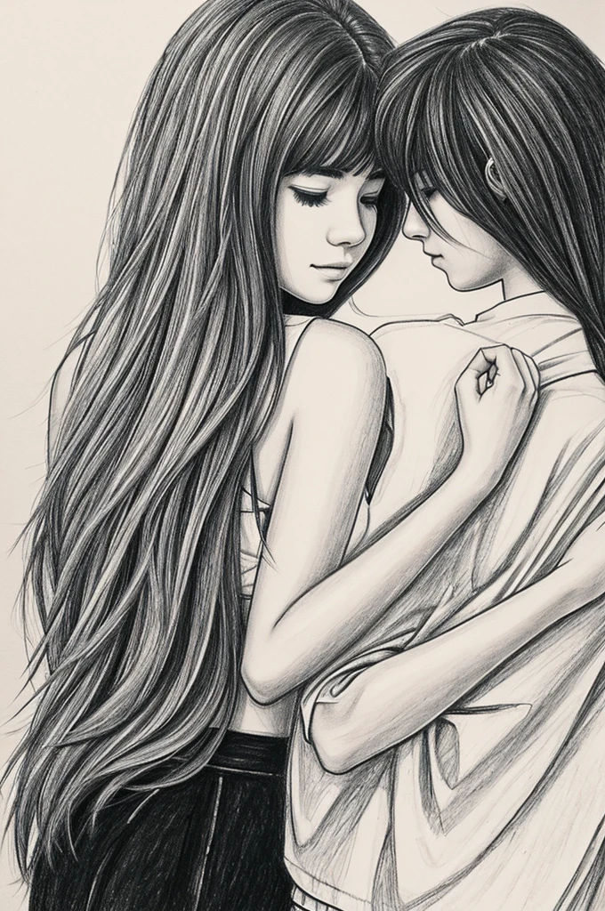 Drawing of Sacrifice and love