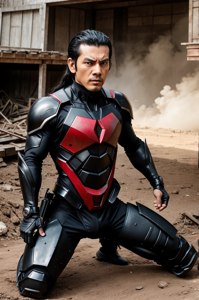 Action kamen and Buriburizaemon