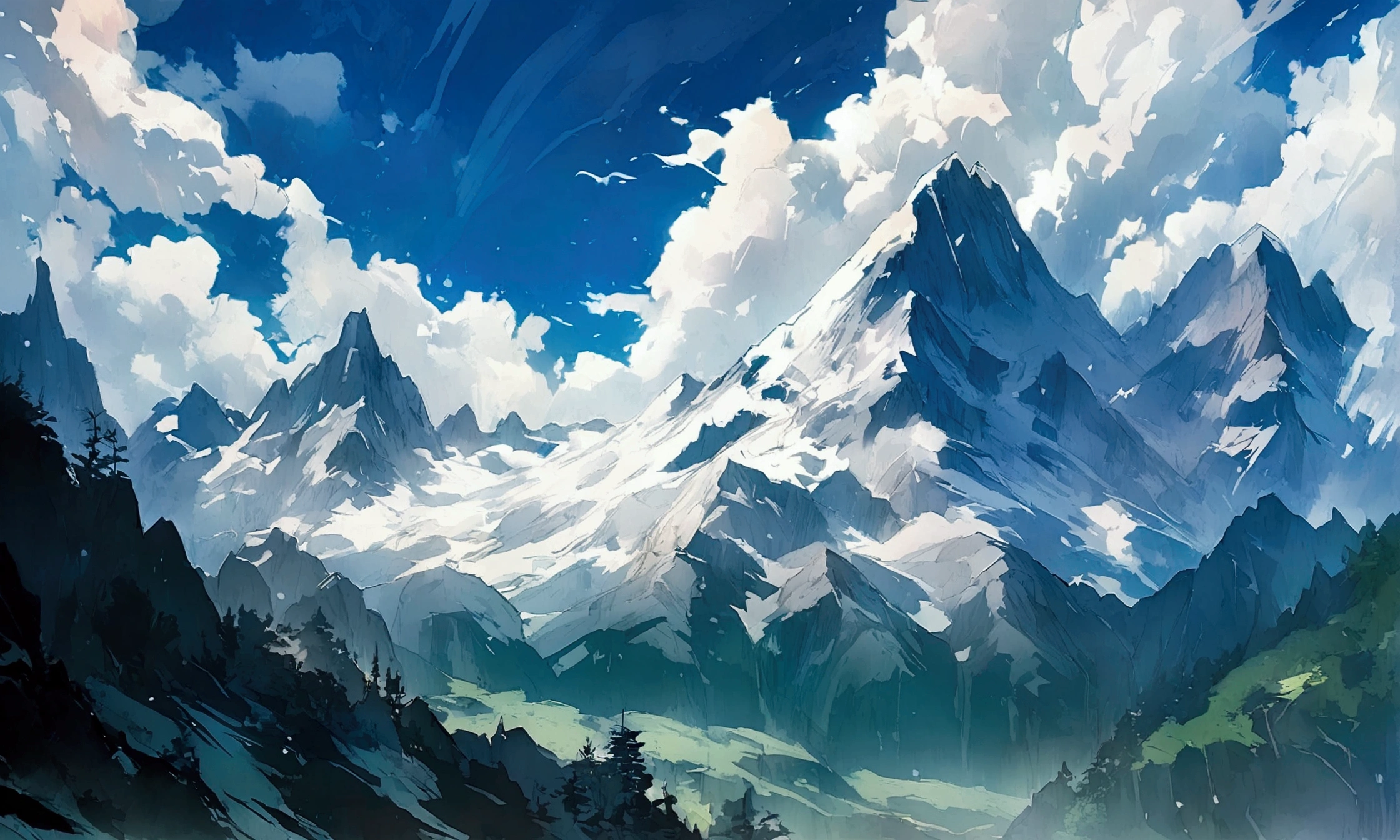 Mountain Mountain脈 Fantasy