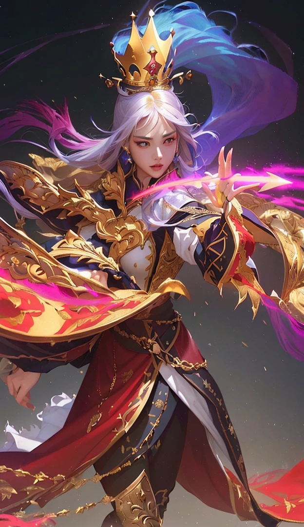a woman with a sword and a crown on her head, extremely detailed artgerm, ig model | artgerm, by Yang J, style artgerm, mobile wallpaper, heise jinyao, g liulian art style, style of artgerm, artgerm detailed, trending artgerm, artgerm lau, irelia, ashe
