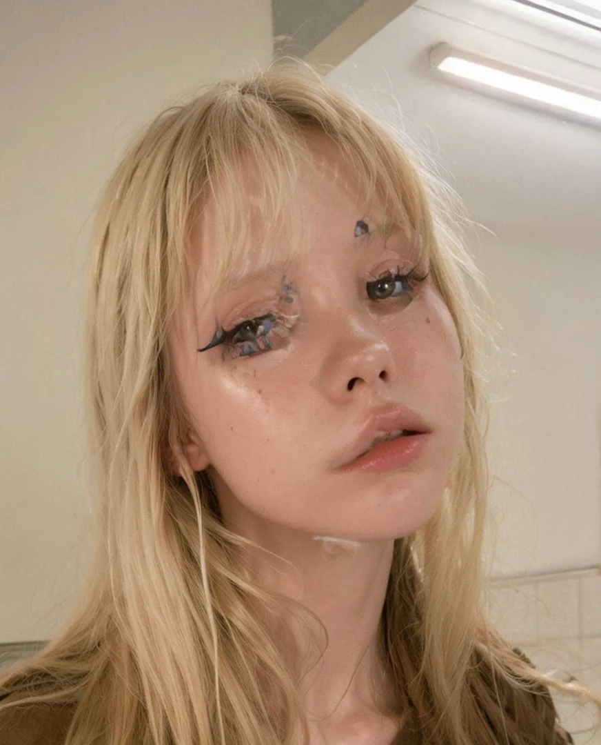 Mia Goth face, photorealistic, ultrarealistic, ultrahd, 8k. 