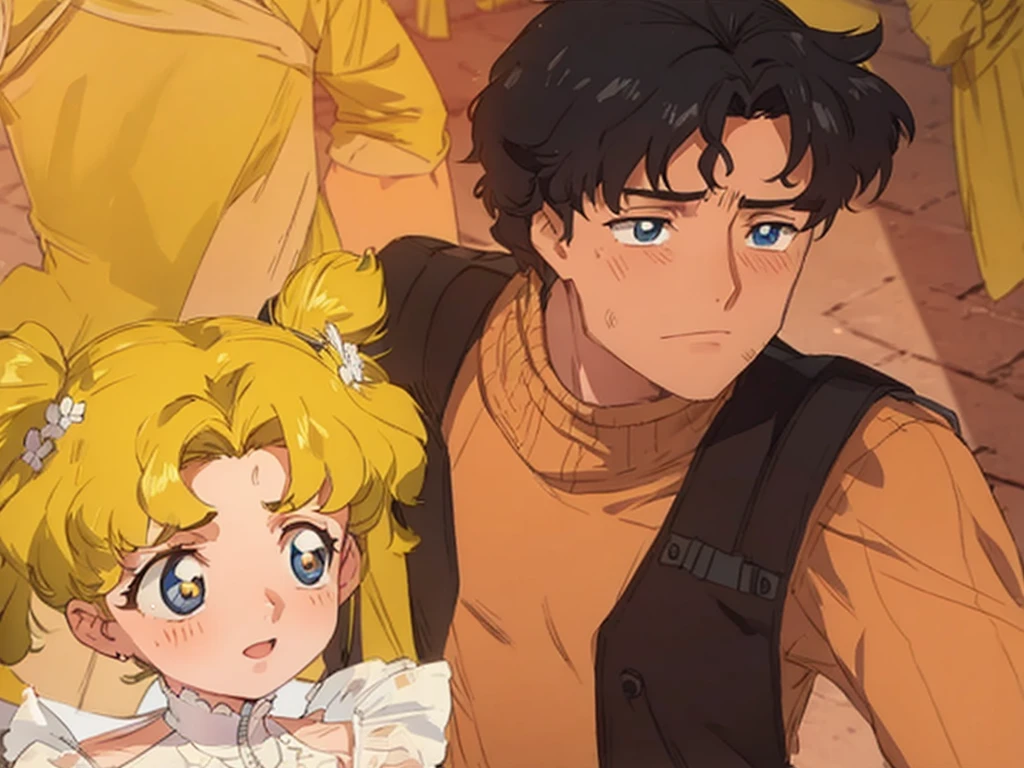 A boy and girl