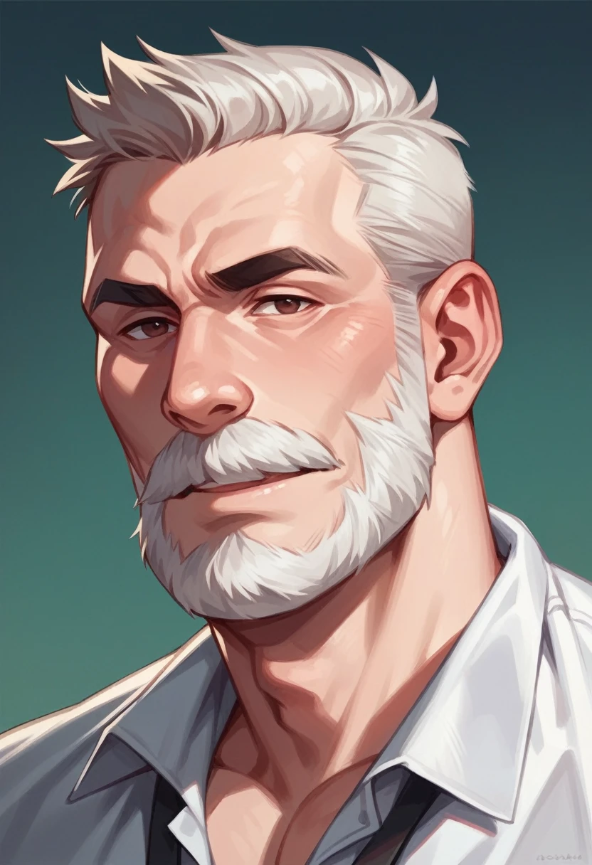 Close up photo of a 25 year old men.