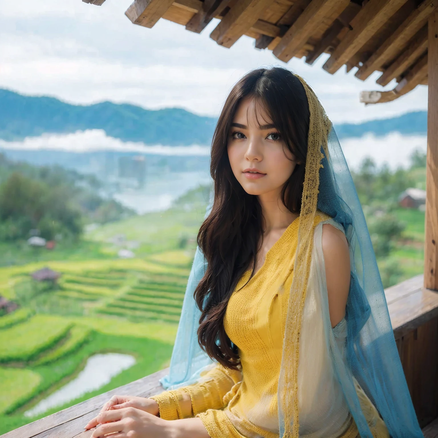 ((best quality)), ((masterpiece)), (detailed), 1girl, off-shoulder sweater,Sexy