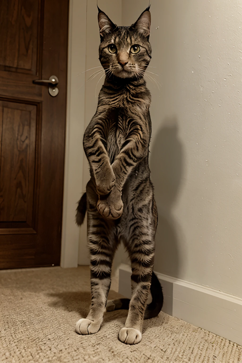 cat standing