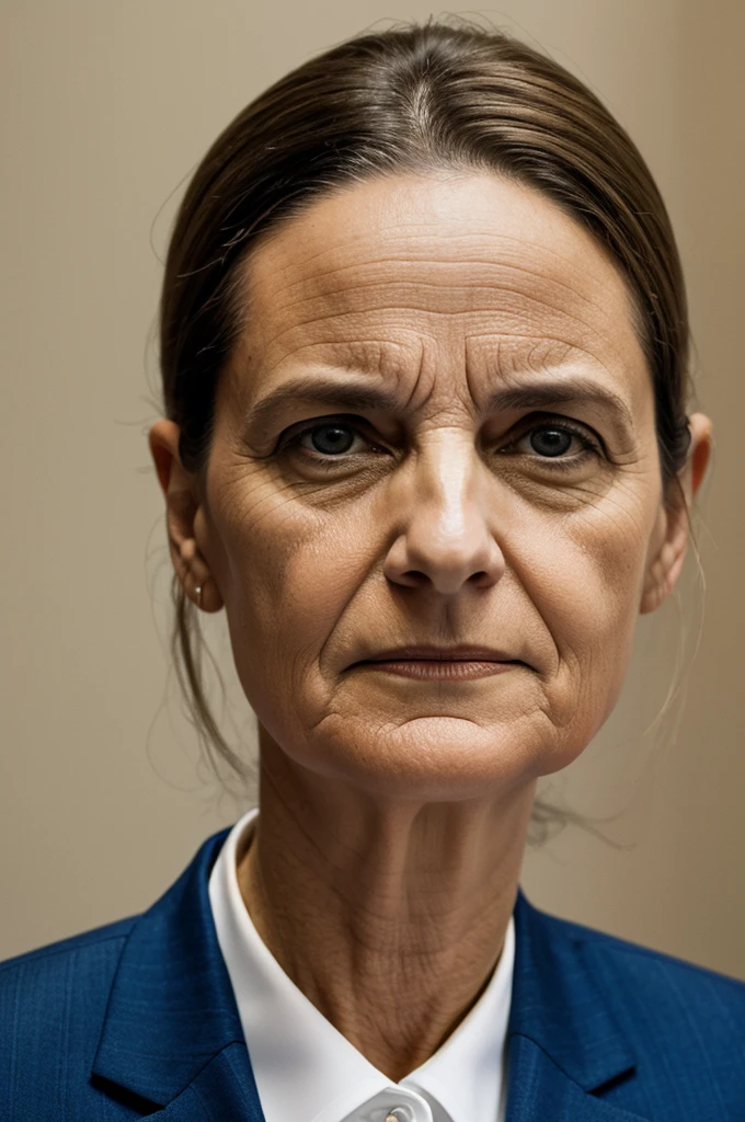 Create an image of the politician Mathilde Panot fused with a grouper 