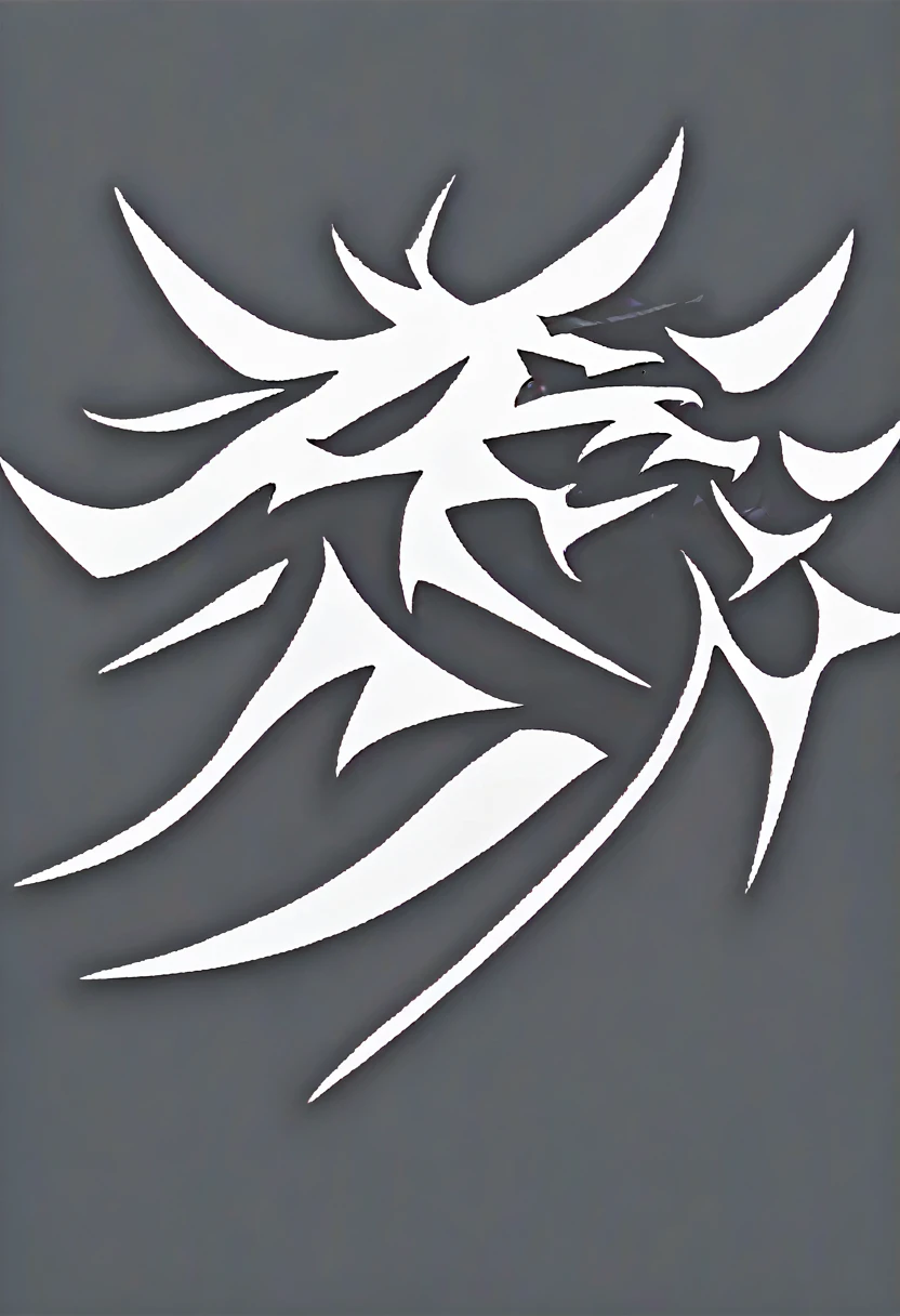 (low poly:2),Carnivorous animal avatar,Logo Design,Single color,(Front image:2),avatar,(fierce:2),