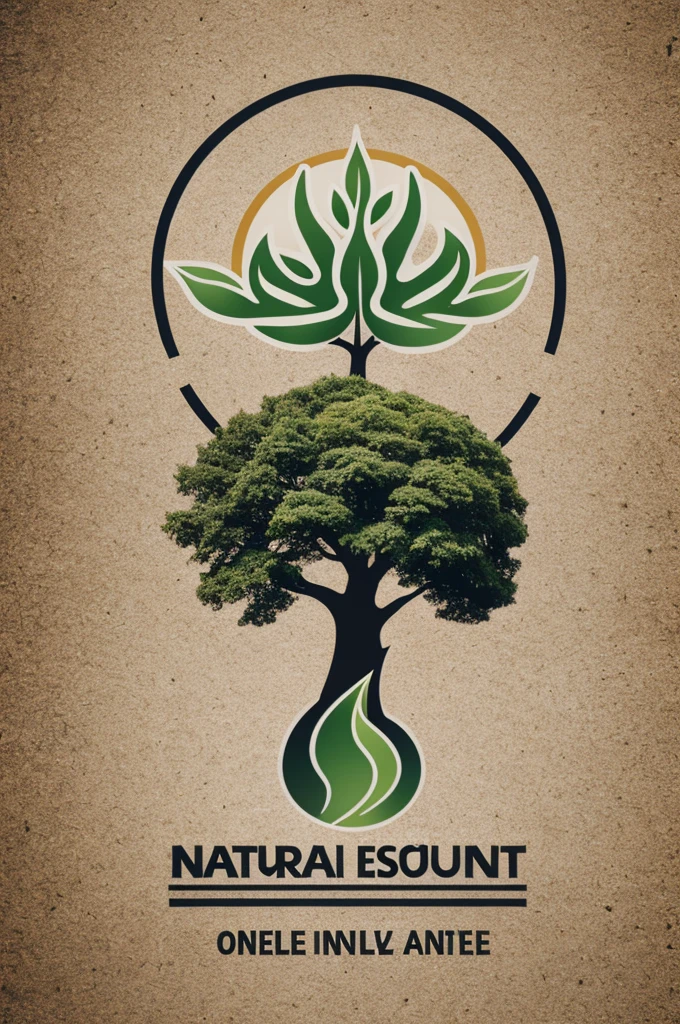 Natural ecosystem logo