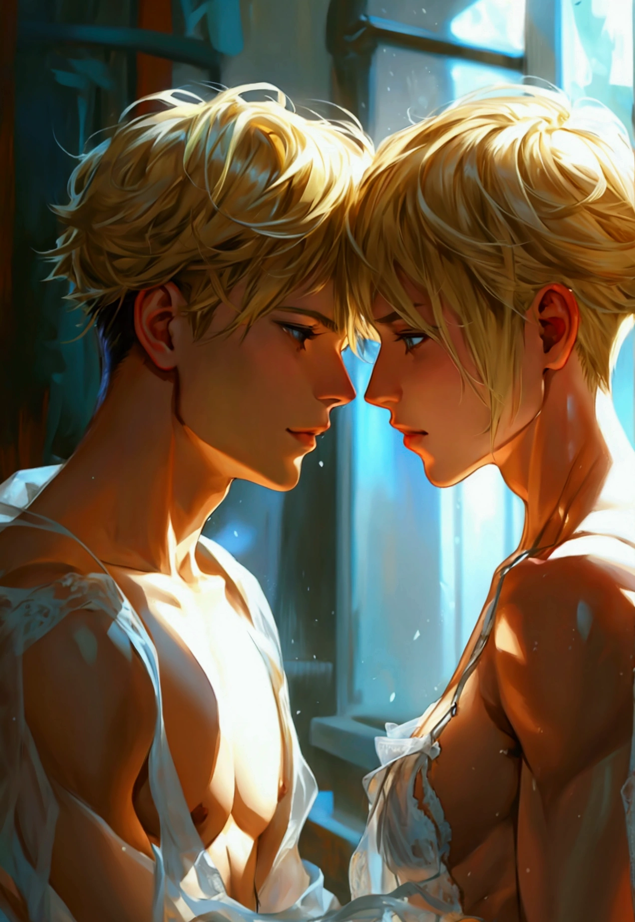gay sex with hot blondes