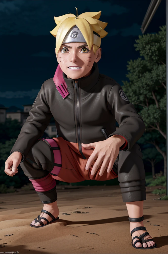 boruto, Closed wallistic appearance. Inspired by Naruto Uzumaki from Naruto, photograph (photographrealism) (Realistic) (Ultra HD) (8K Wallpaper) (The finer details) (Extreme details of the face)