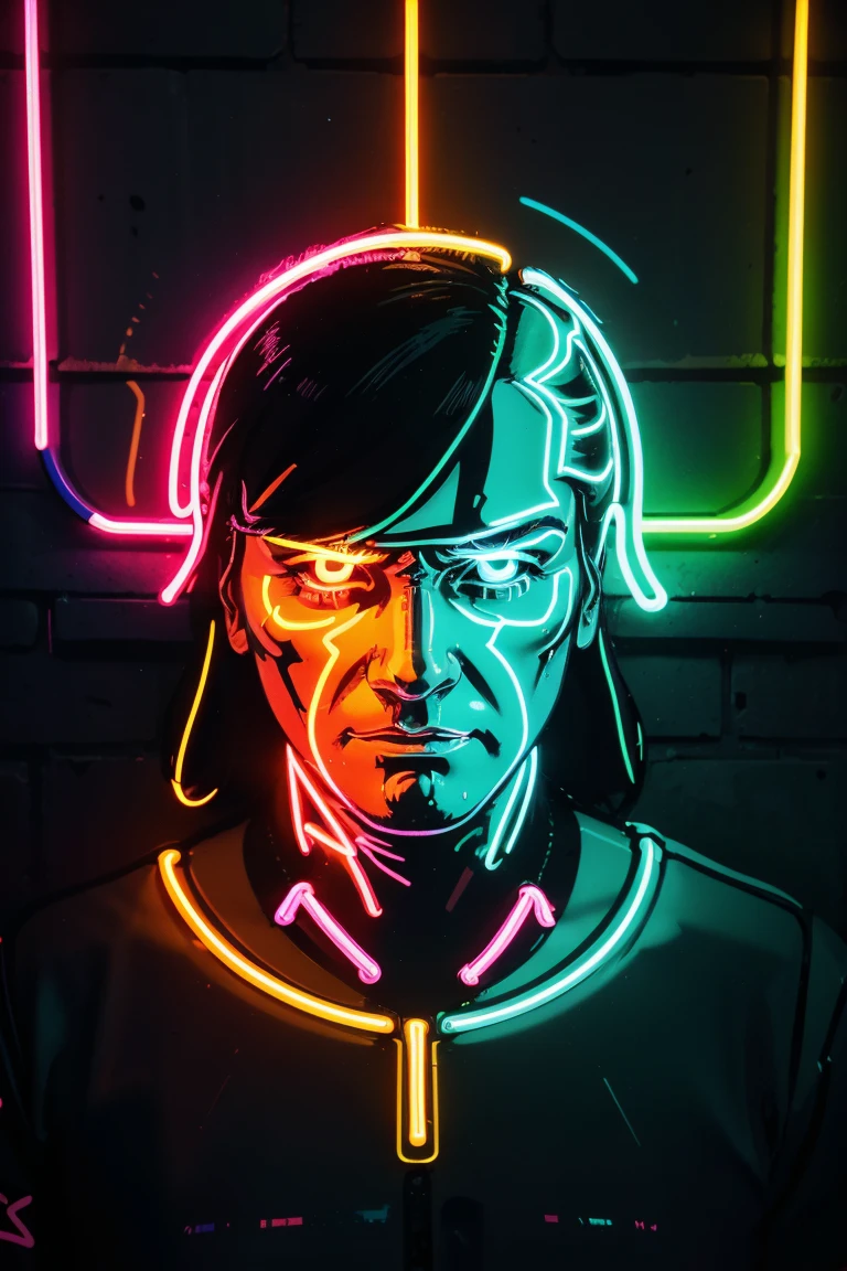 neon signs of various types and colors are displayed in a dark room, neon art style, neon outlines, stylized neon, colorful neon signs, colorful neon lights, video game item, pink yellow and blue neon signs, cyber neon lights, Bright neon lights, stylized game icon, some neon signs, Cyber Neon Lights, Game Icons, neon electronic signs
