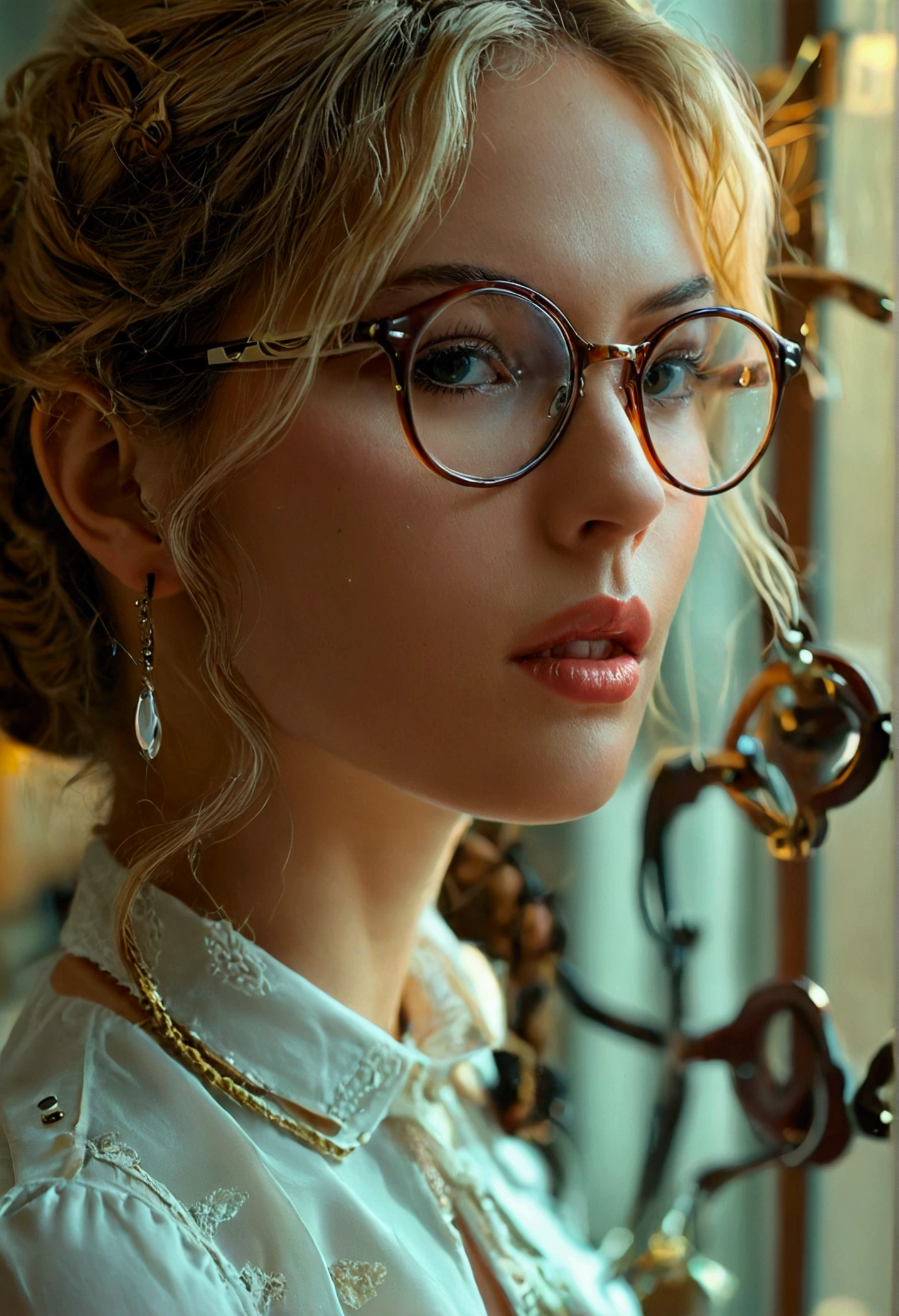 secretary, sexly, glasses, delicious, jovem secretária delicious, bondage, Intense orgasm: 1.3