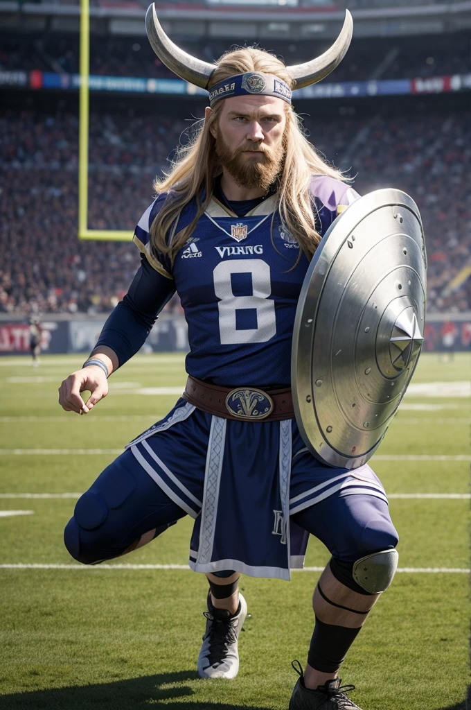 Viking virtual football team shield