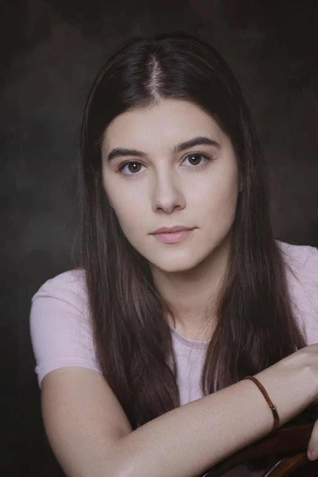 arafed woman sitting on a chair with her arm resting on her shoulder, christina kritkou, headshot profile picture, headshot photograph, headshot photo, acting headshot, valentina remenar, headshot portrait, beth harmon, alina ivanchenko, julia fuentes, julia hetta, emily rajtkowski, fernanda suarez, magdalena radziej, photo of young woman